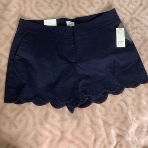Navy blue summer shorts